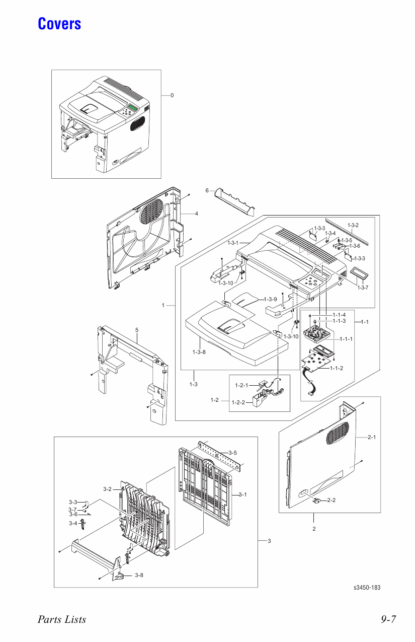 Xerox Phaser 3425 Parts List and Service Manual-6